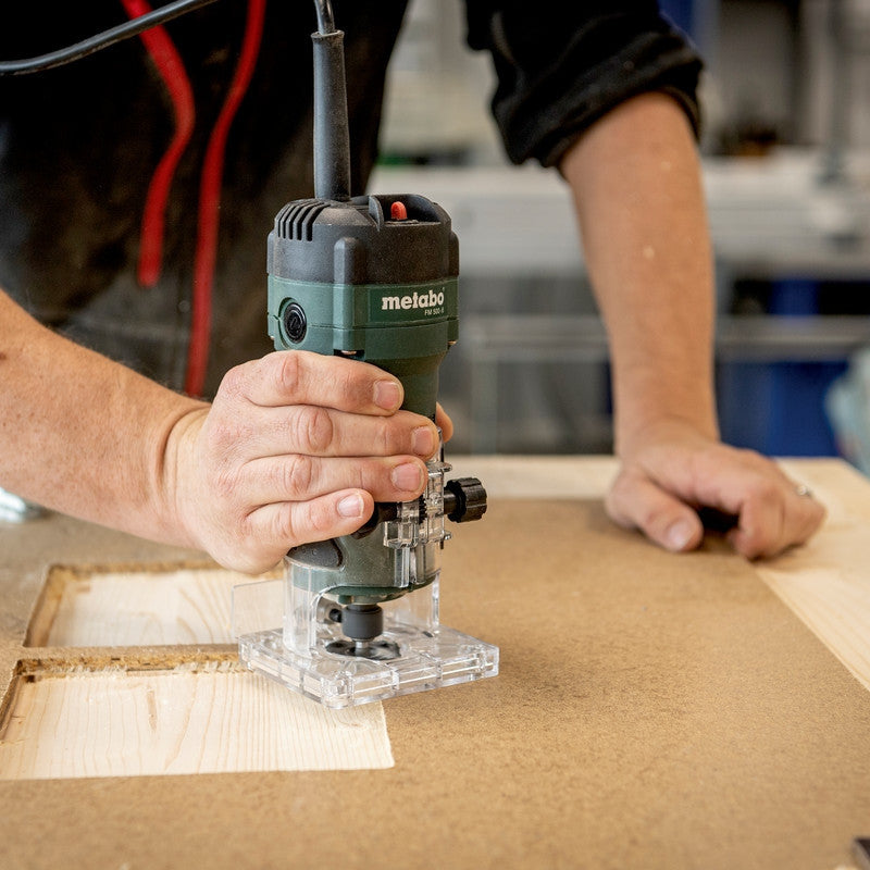 Affleureuse 500w pince 6 fm 500-6 601741000 metabo