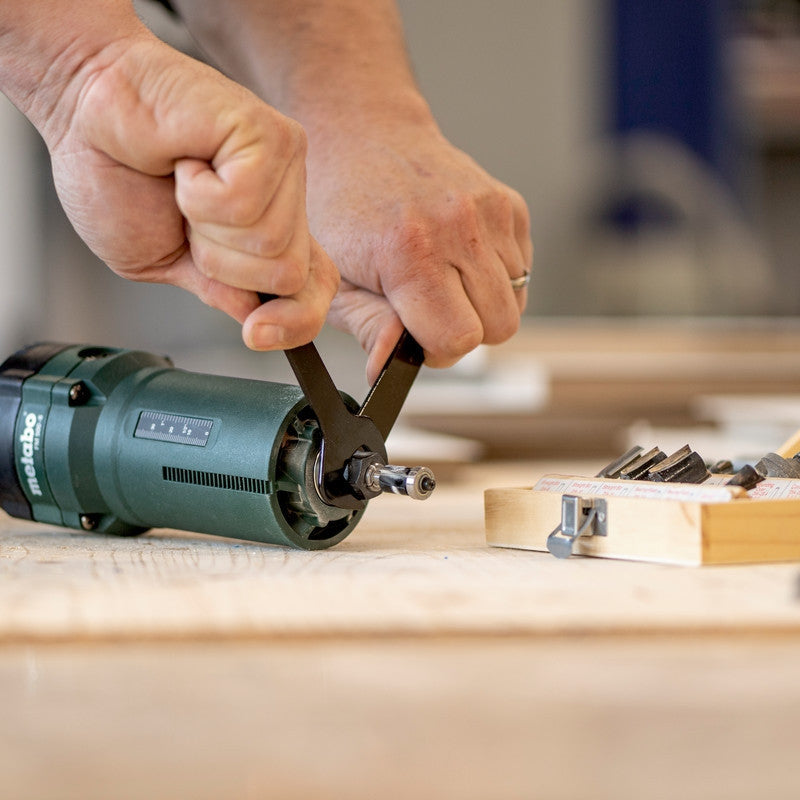 Affleureuse 500w pince 6 fm 500-6 601741000 metabo