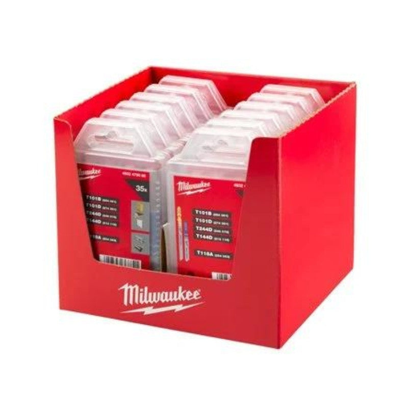 Set de 35 lames de scies sauteuses 4932479088 milwaukee