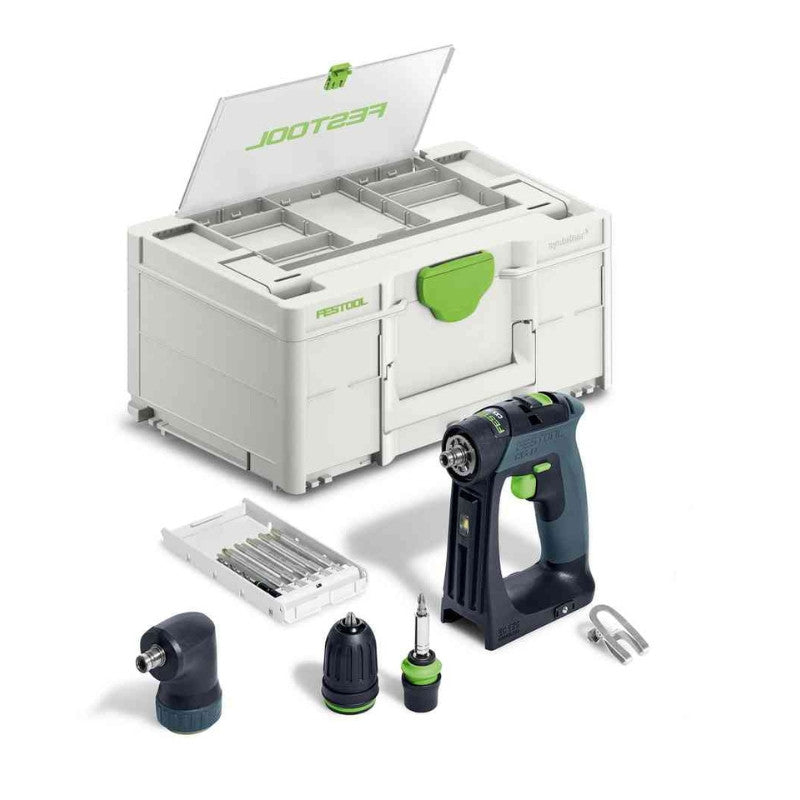 Perceuse visseuse sans fil cxs 18-basic-set 577333 festool