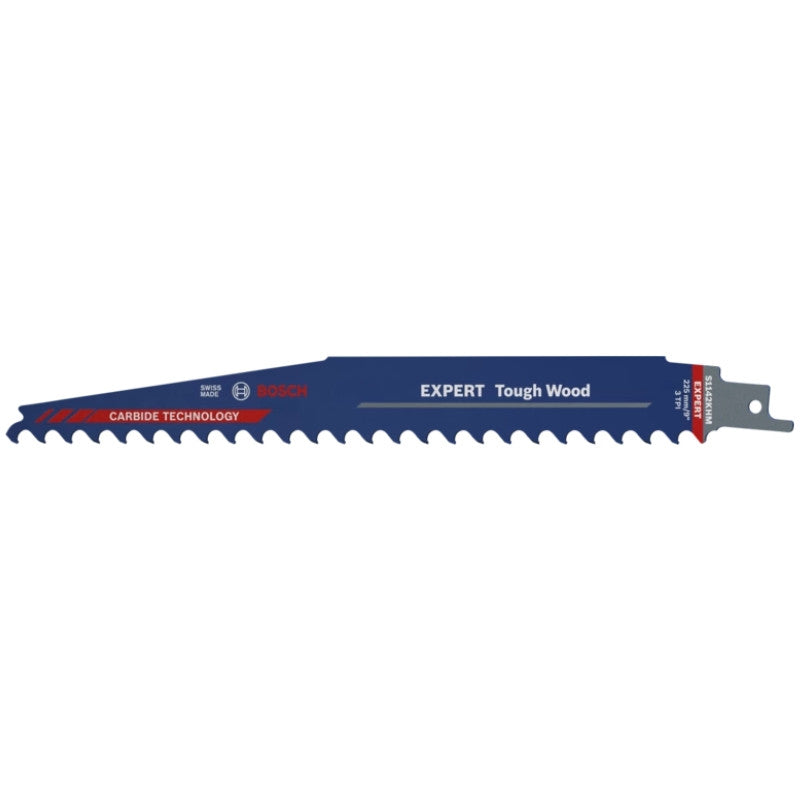 Lames scie sabre carbure bois 225mm s1142khm 2608900404 bosch