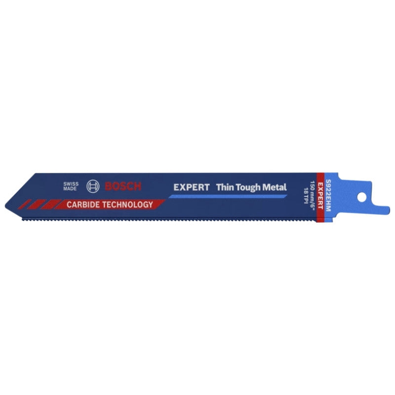 Lames scie sabre carbure inox 150mm s922ehm 2608900361 bosch