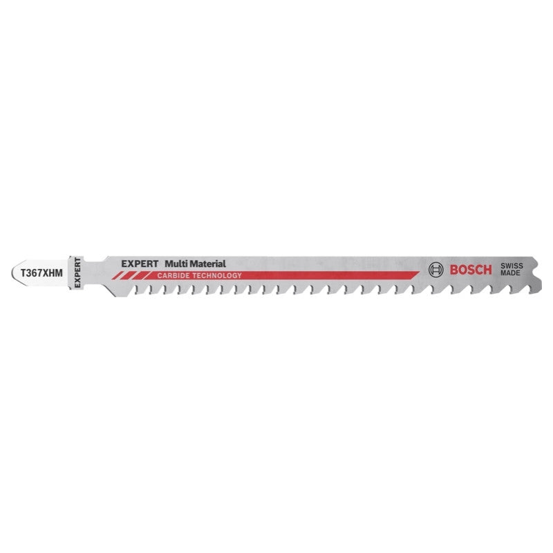 Lames scie sauteuse carbure prog. b&m 132mm t367xhm 2608900560 bosch