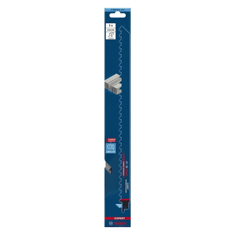 Lame de scie sabre carbure béton cell 400mm s2041hm 2608900413 bosch
