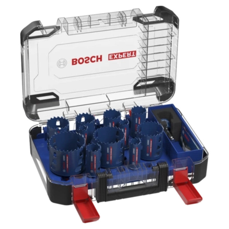 Coffret 11 trépans carbure multi materiaux ø20 à 76 2608900448 bosch