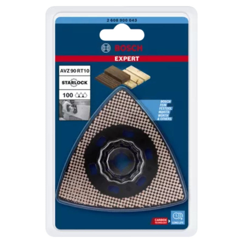 Plateau ponçage starlock avz 90 rt10 2608900043 bosch