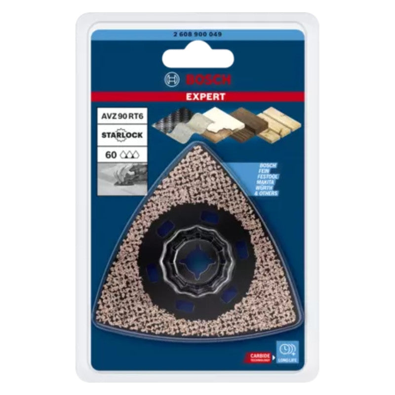 Plateau ponçage starlock avz 90 rt6 2608900049 bosch
