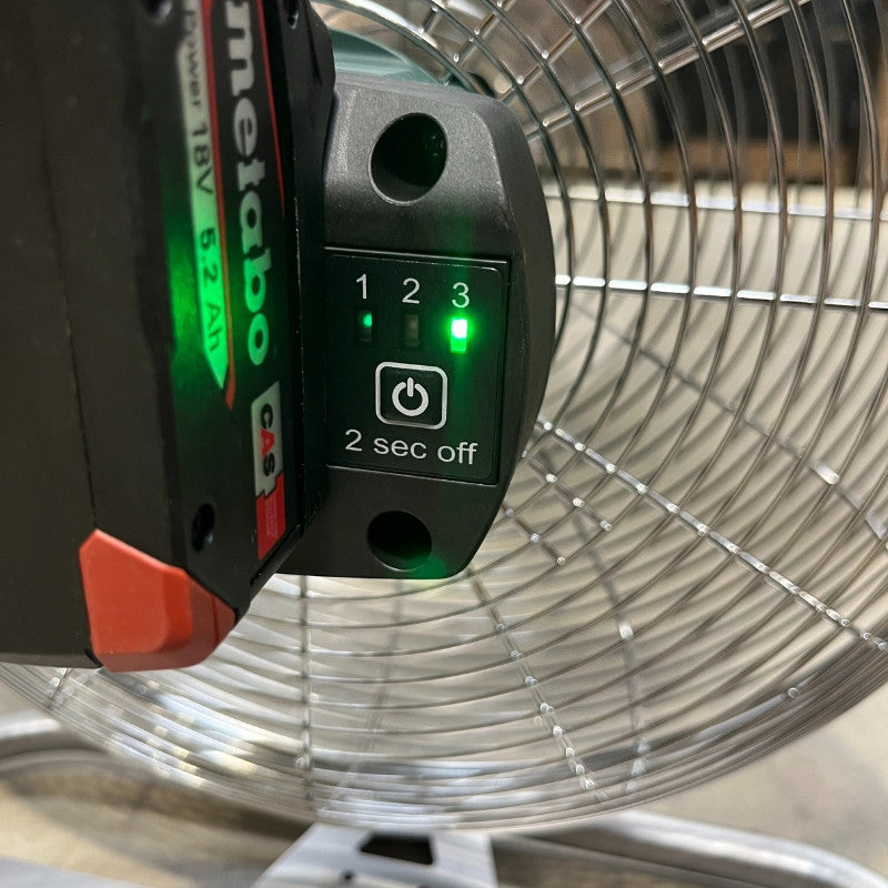 Ventilateur sans fil 18v solo av18 606176850 metabo