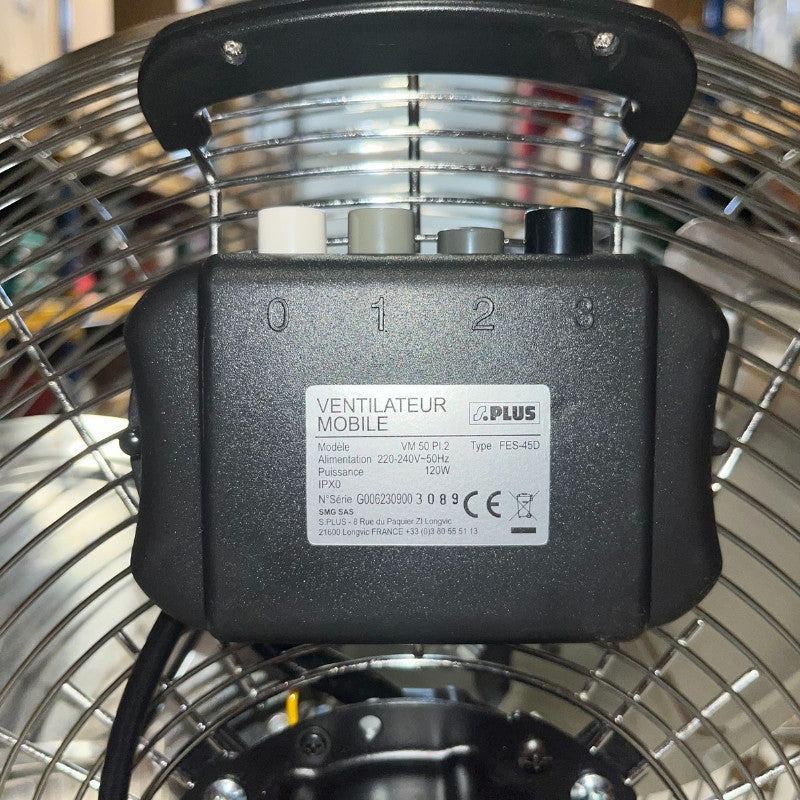 Ventilateur sur pied mobile vm 50 pi.2 2112082 splus