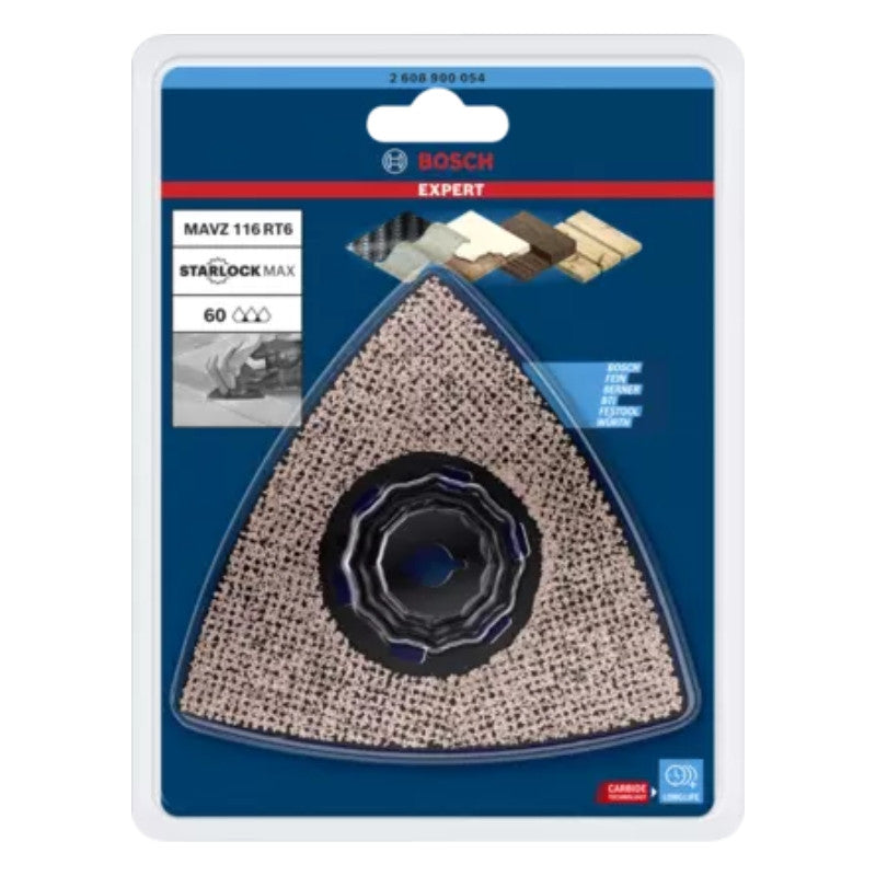 Plateau starlockmax carbure mavz116rt6 2608900054 bosch