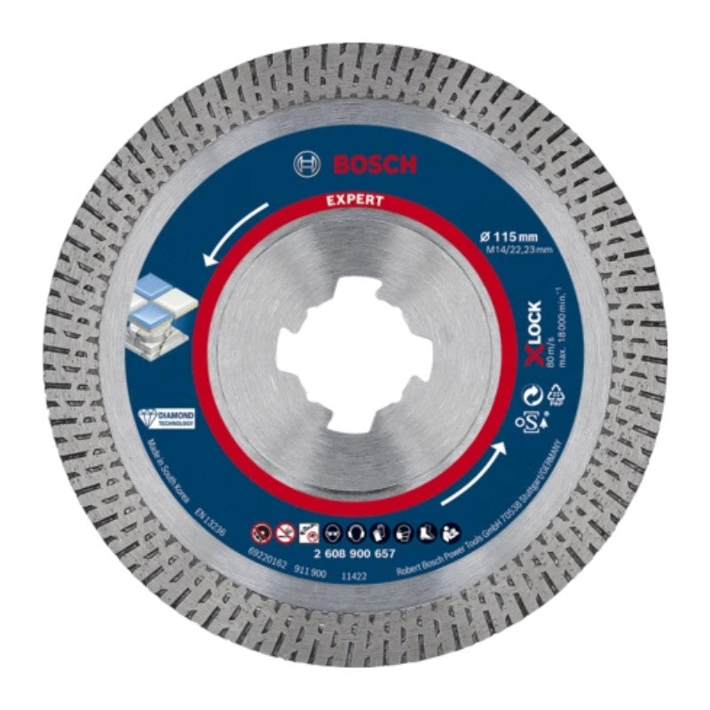 Disque à tronçonner diamant x-lock hard céramique