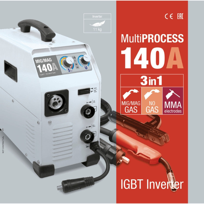 Poste de soudure mig/mag inverter easymig140 032262 gys