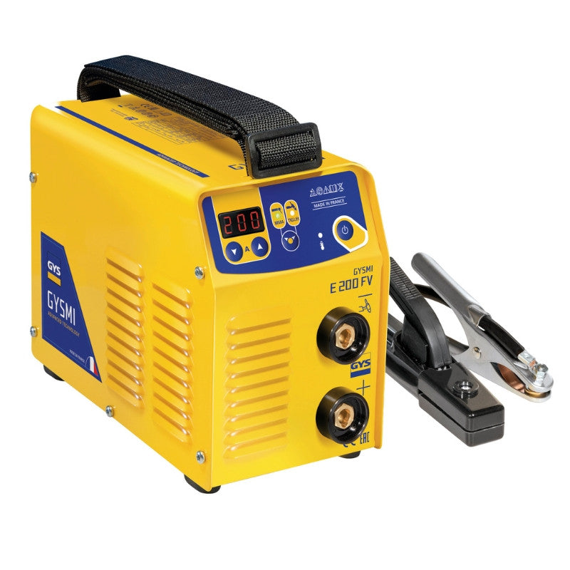 Poste à souder mma inverter gysmi e200fv avec valise 031210 gys