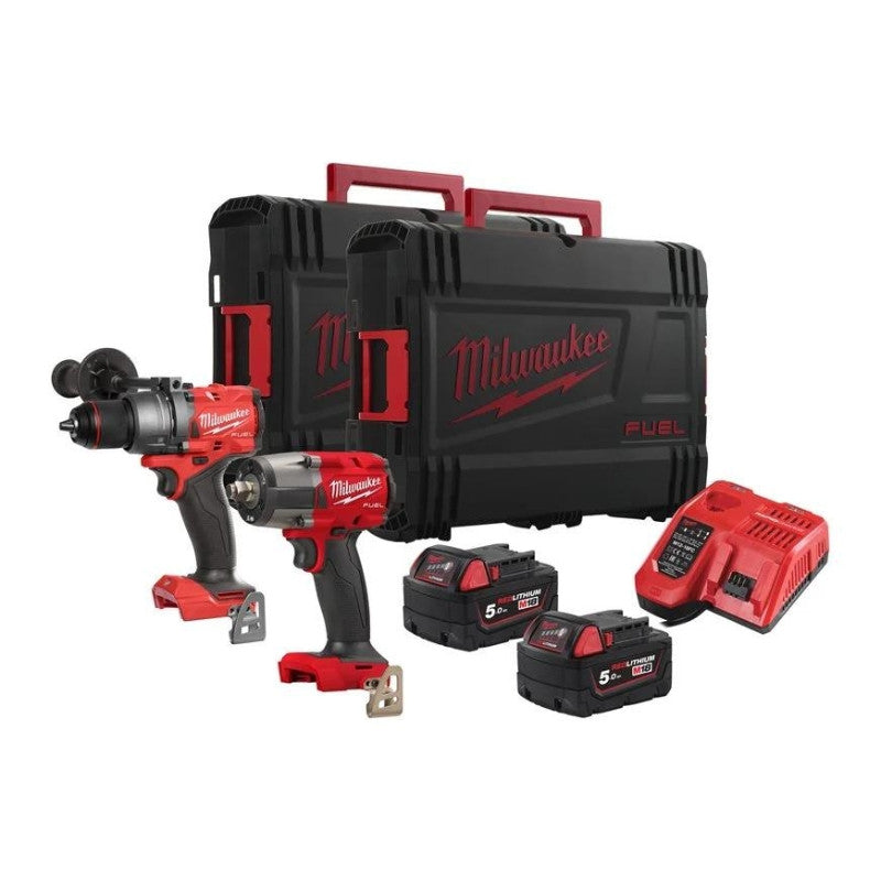 Pack 18v perceuse fpd3 + boulonneuse fmtiw2f12 m18fpp2f3 -502x milwaukee