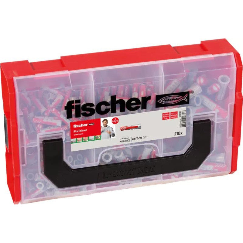 Coffret fixtainer 210 chevilles duopower ø6/8/10 536161 fischer