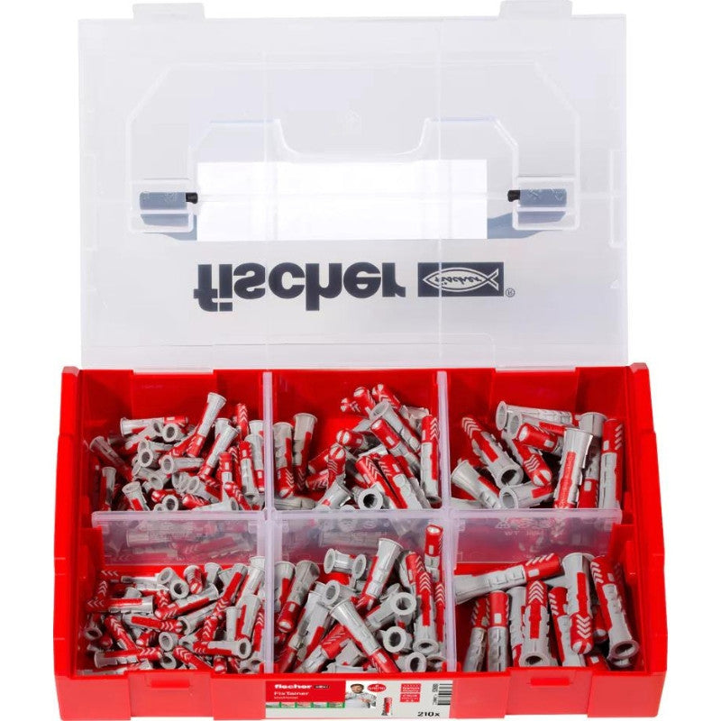 Coffret fixtainer 210 chevilles duopower ø6/8/10 536161 fischer