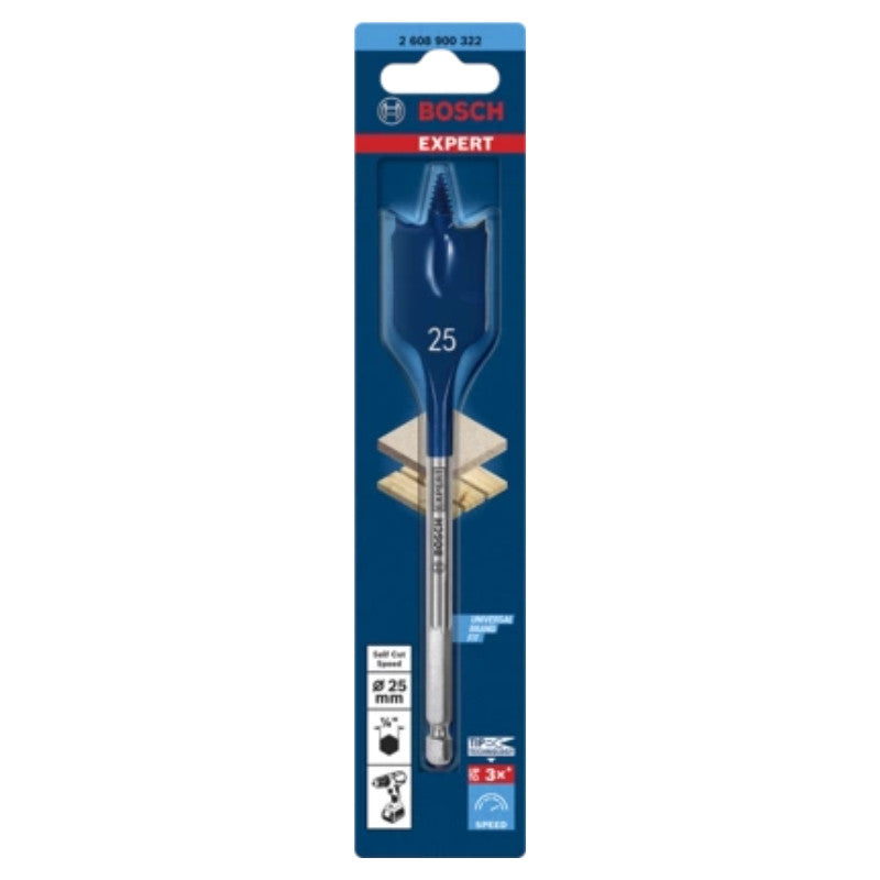 Mèche plate self cut speed bois bosch
