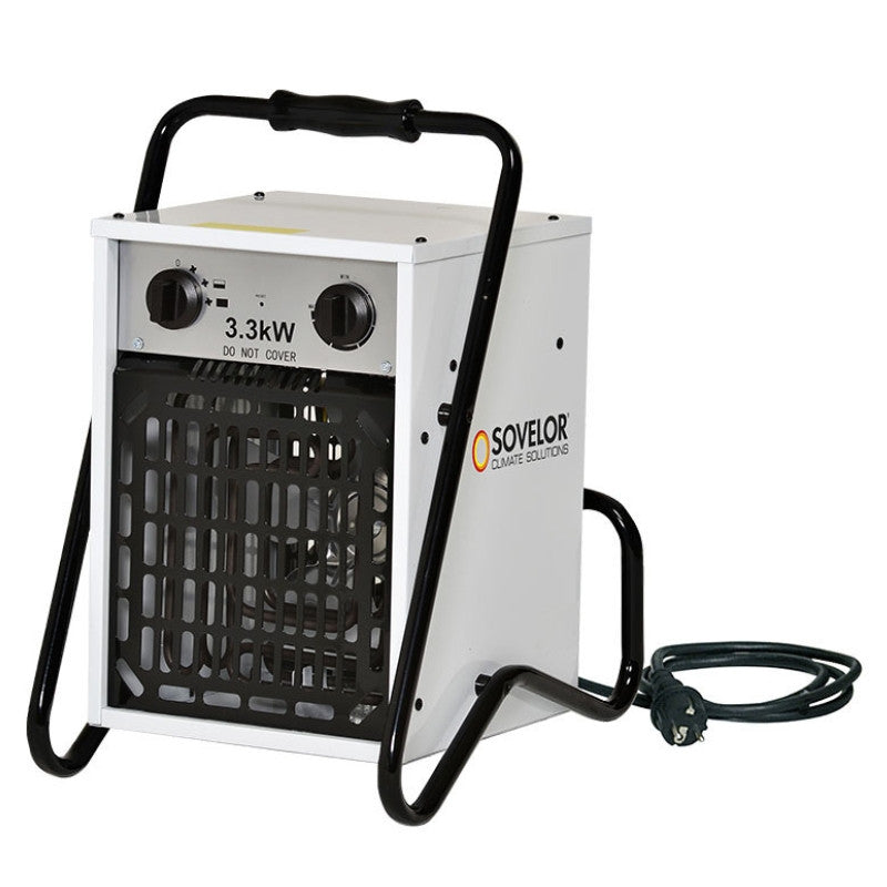 Chauffage portable air pulsé 3.3kw b33 sovelor