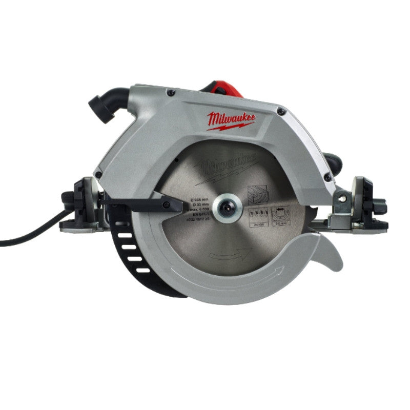 Scie circulaire 235mm 2200 w cs85 cbe 4933451116 milwaukee