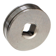 Galet type d pour fil fourré acier