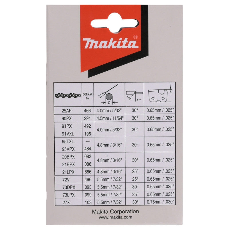 Chaîne de tronçonneuse 35cm type 290 191h02-6 dolmar