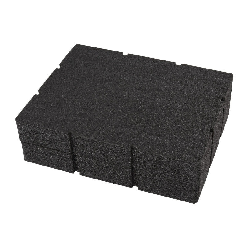 Insert mousse 2 tiroirs pour coffret packout 4932479157 milwaukee