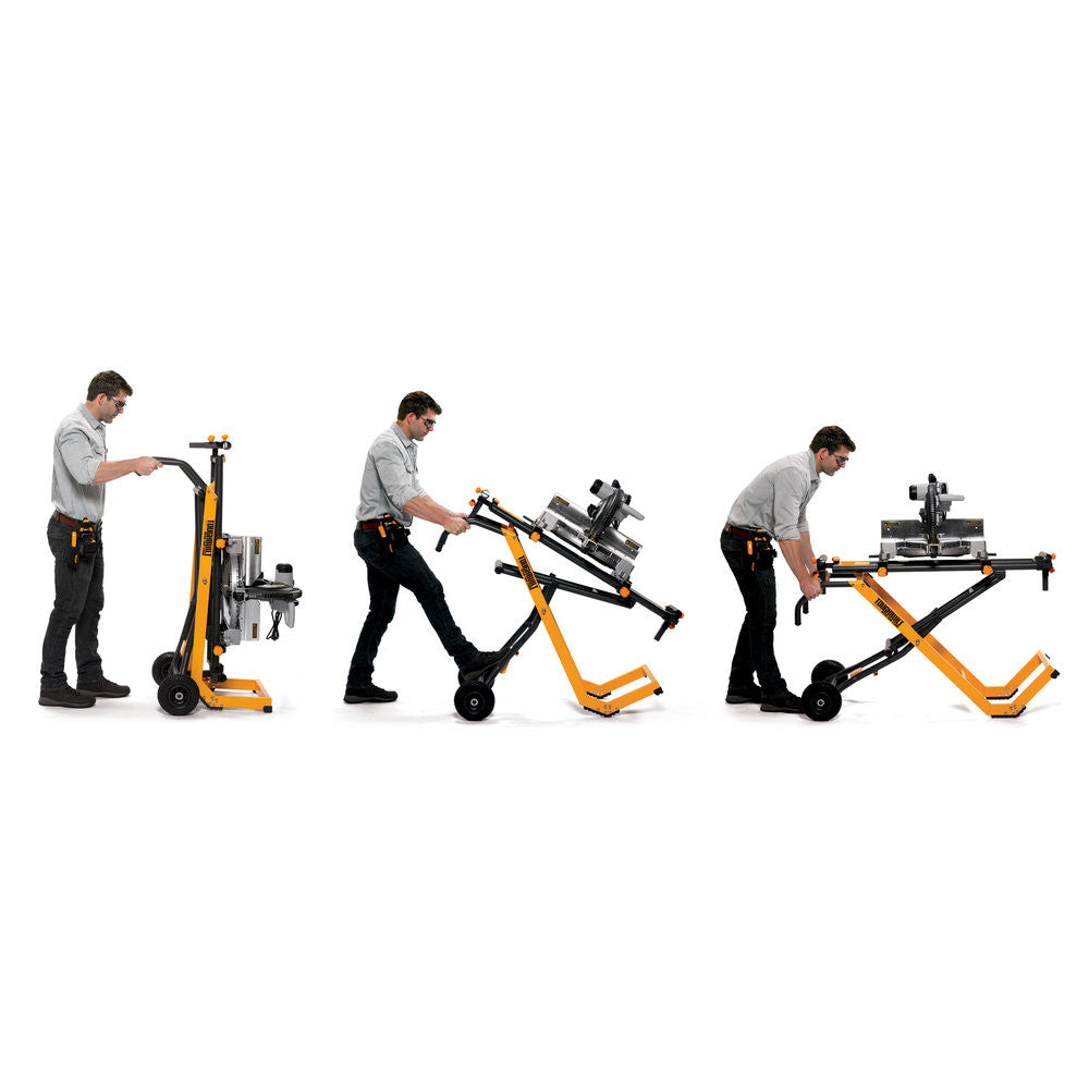 Piètement mobile quickset pour scie tb-s600 toughbuilt