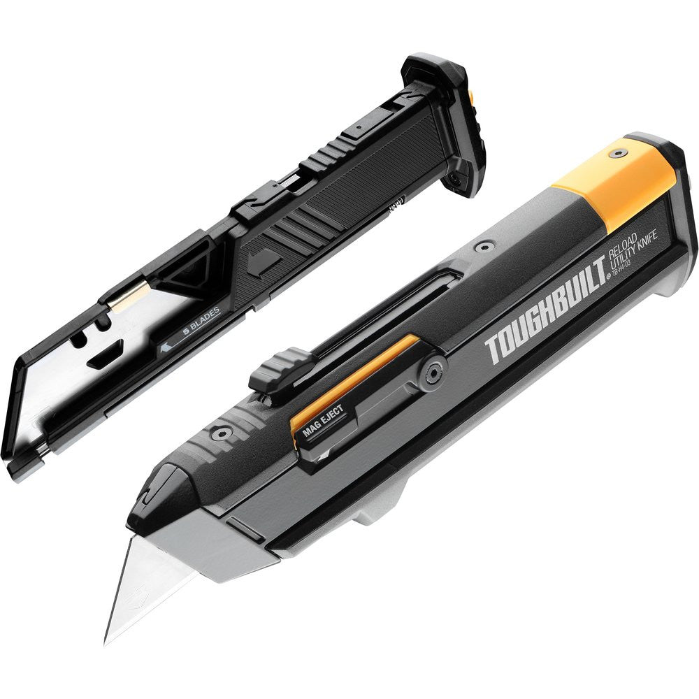 Cutter avec 2 chargeurs de 10 lames tb-h4s2-03 toughbuilt
