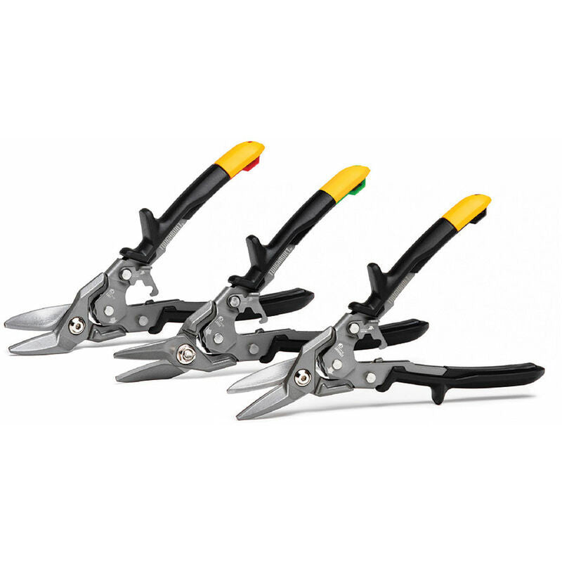 Jeu de 3 cisailles aviation tb-h4s3-60 toughbuilt