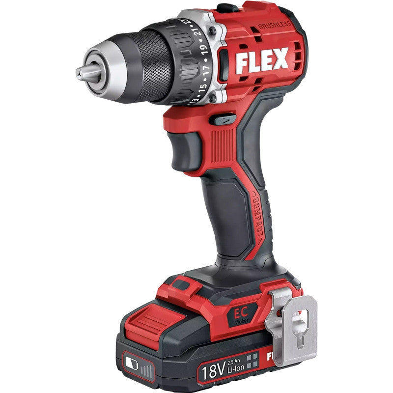 Perceuse visseuse 18v 2.5ah 65 nm dd 2g 18.0 ec ld/2.5 set flex