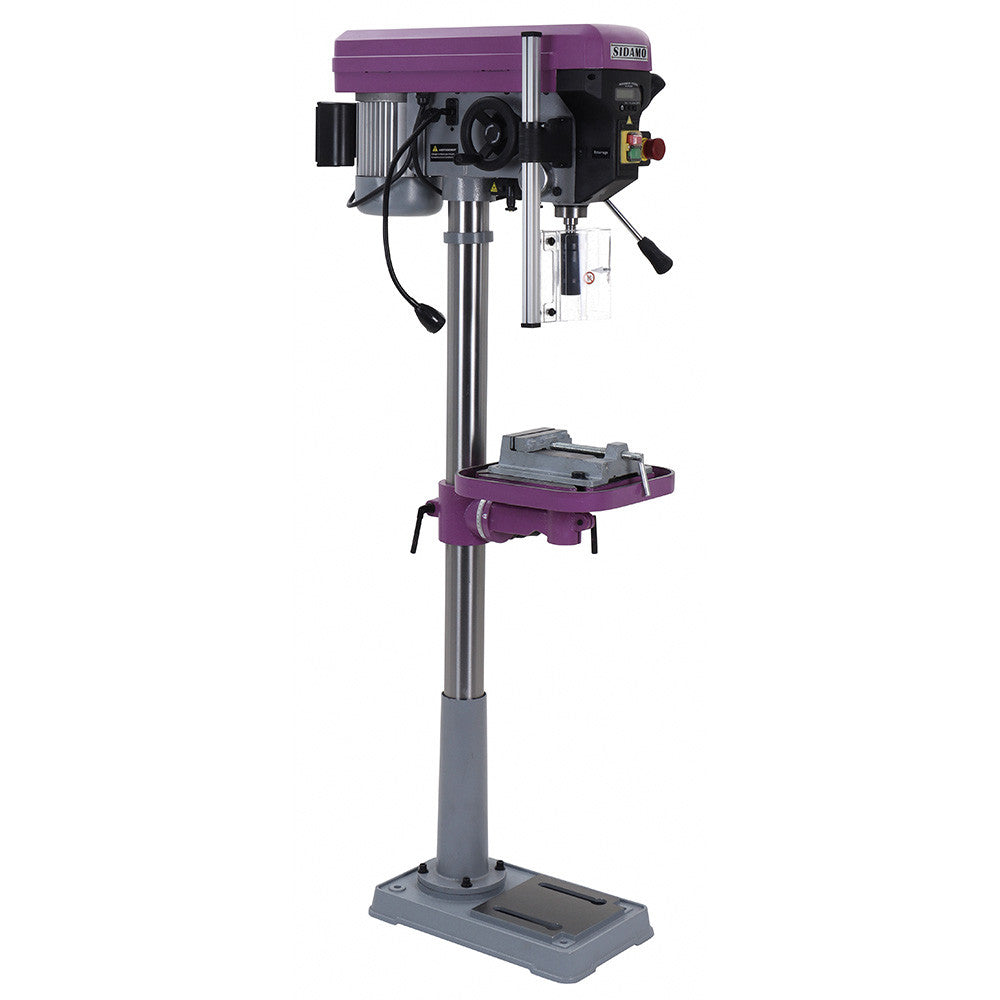 Perceuse à colonne expert 22 pcv mono avec étau 20502078 sidamo