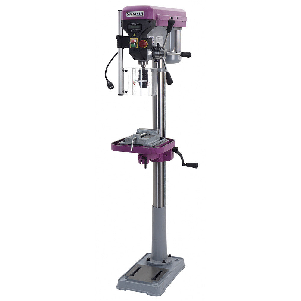 Perceuse à colonne expert 22 pcv mono avec étau 20502078 sidamo