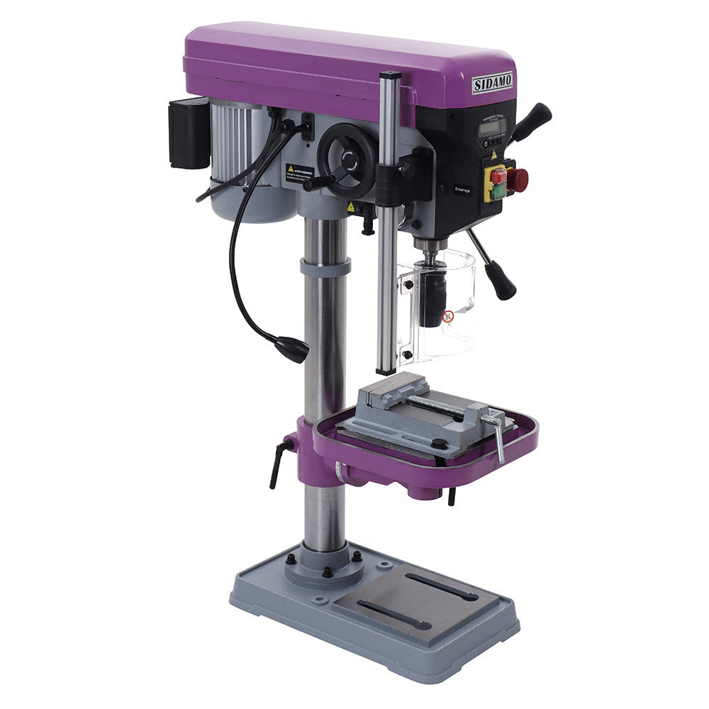 Perceuse d'établi expert 22 pev mono avec étau 20502077 sidamo