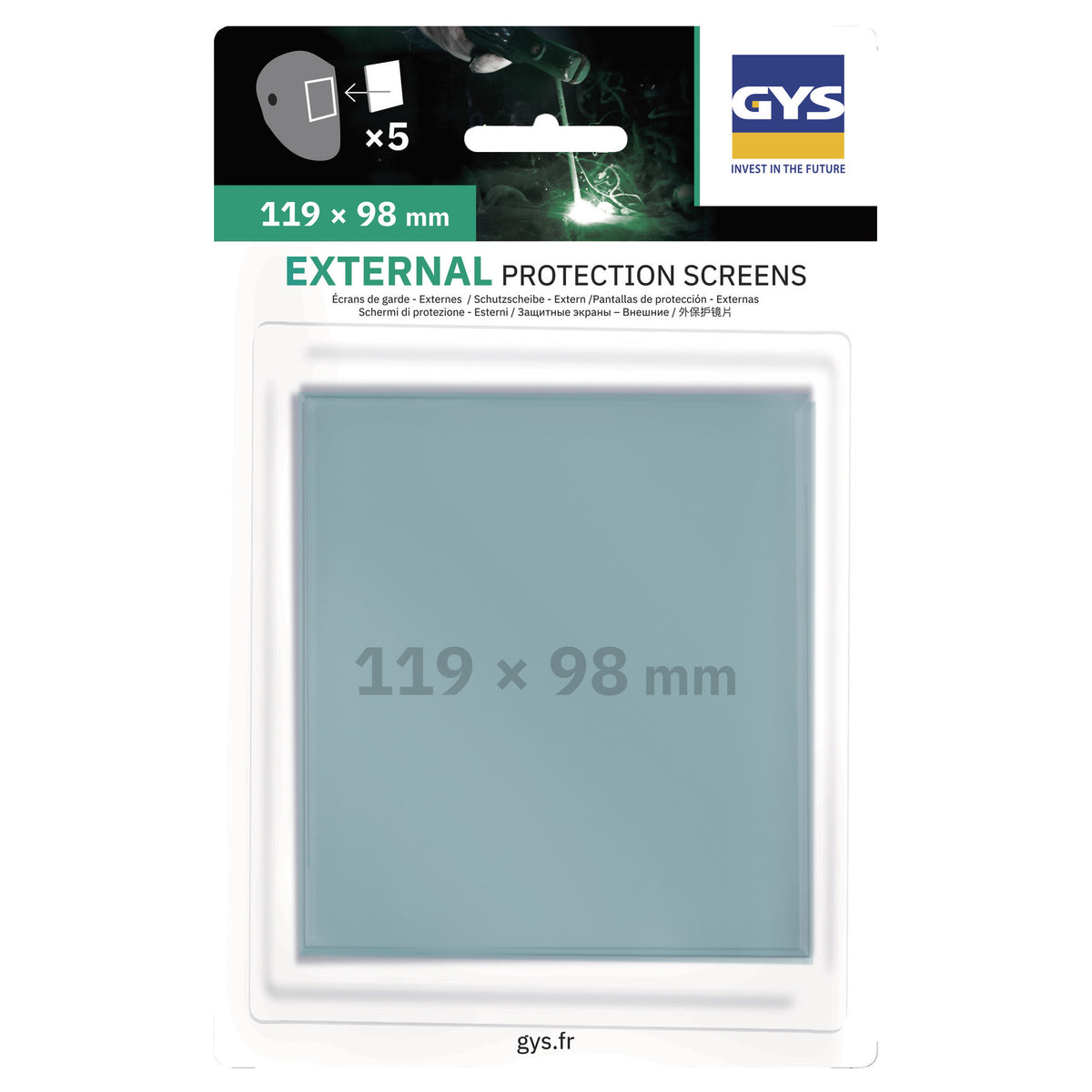 Écrans externe 119 x 98 expert 11 040823 gys