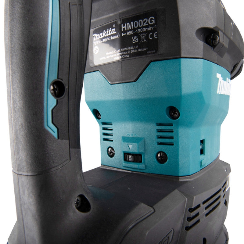 Burineur sds-max 80v (2x40v) xgt 20,9 joules hm002gz03 makita