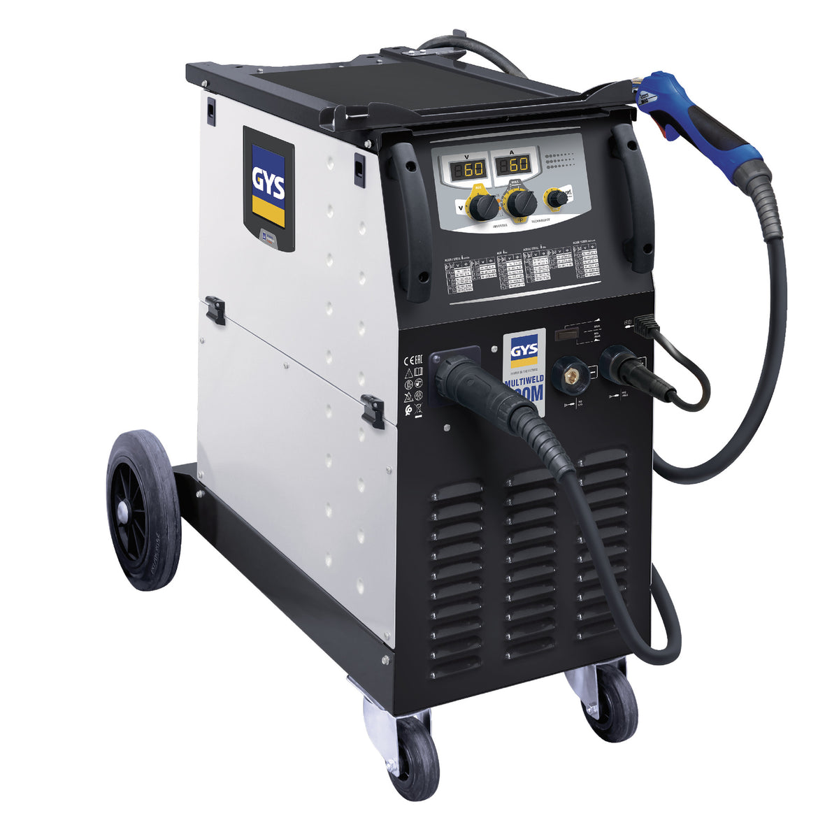 Poste à souder multiweld 200m + accessoires 066595 gys