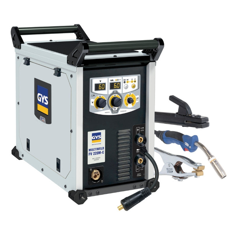Poste à souder multiweld fv 220m-c + accessoires 065499 gys