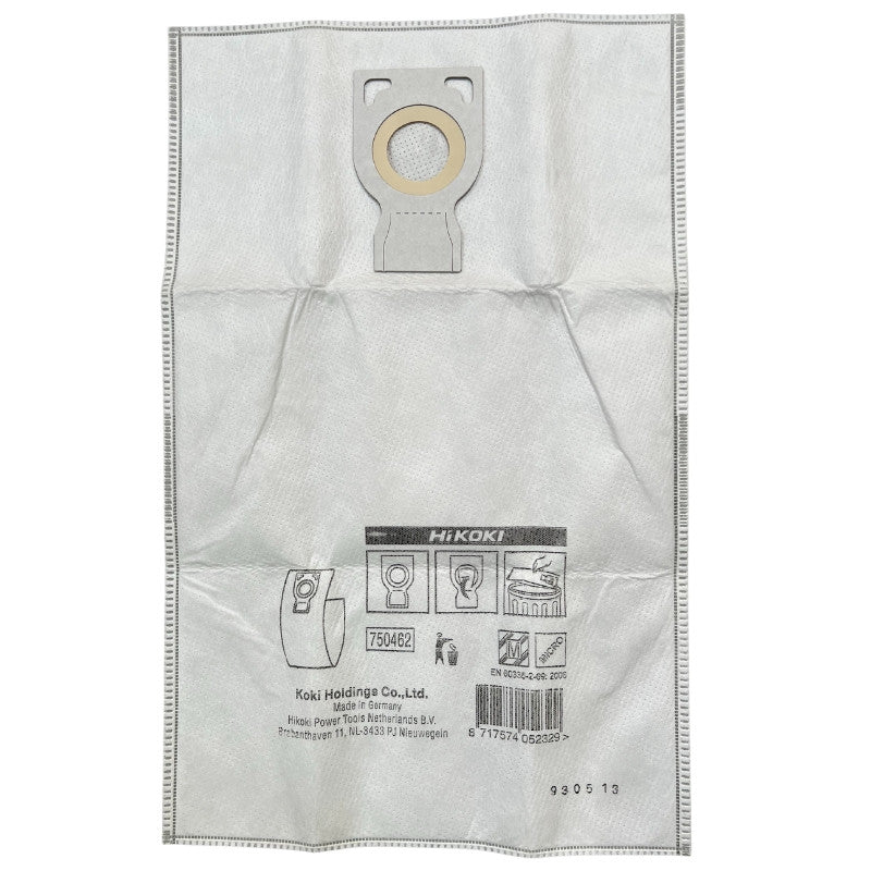 Pack 4 sacs synthétiques 16,5l classe m rp250/350ydm 750462 hikoki hitachi