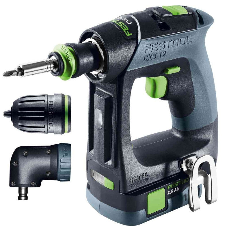 Perceuse visseuse sans fil cxs 12 2,5-set 576865 festool
