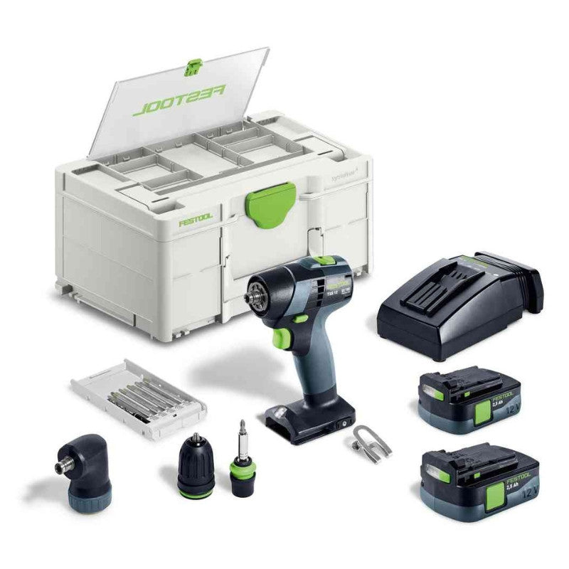 Perceuse visseuse sans fil txs 12 2,5-set 576874 festool