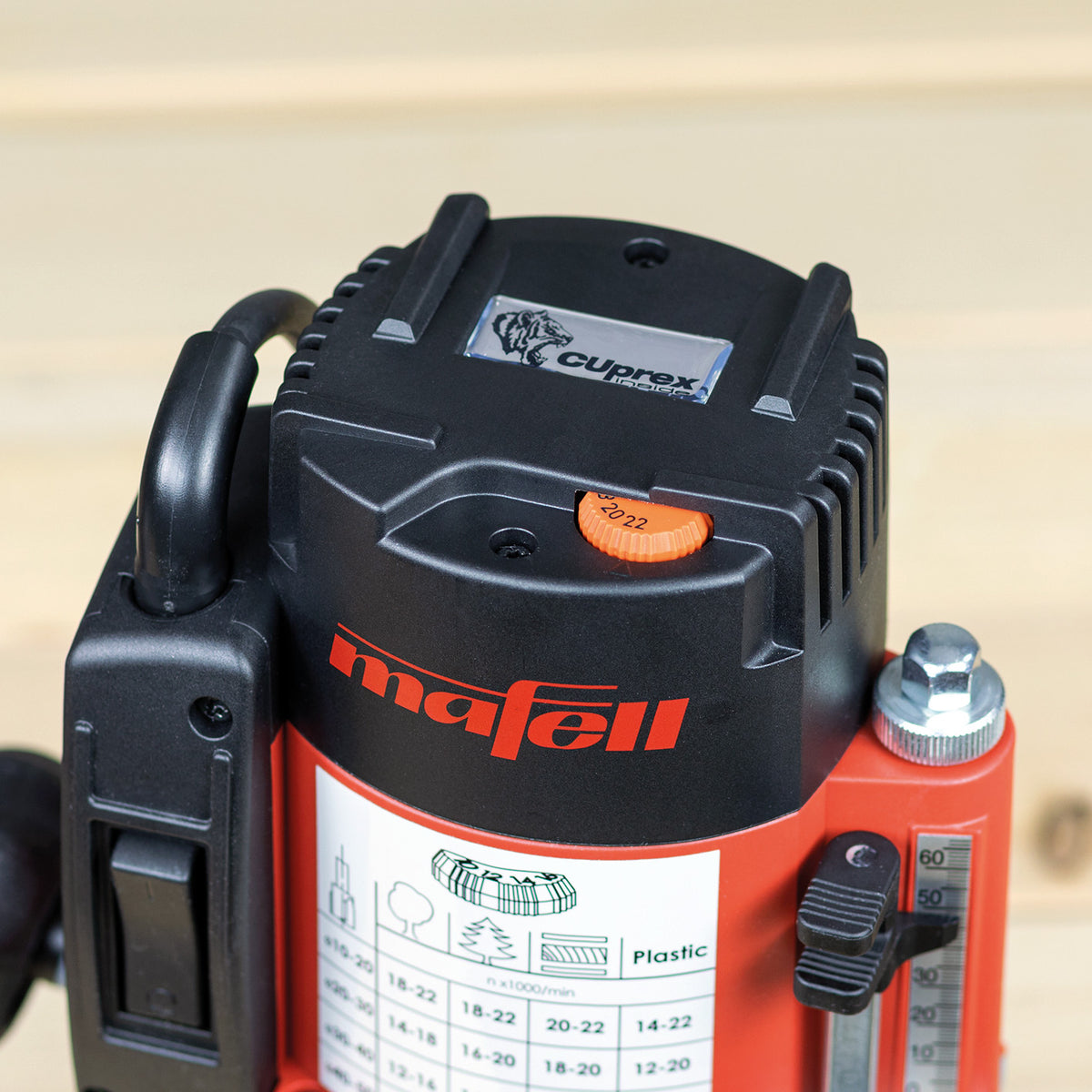 Défonceuse portative 2600 w lo65 ec midimax 91c750 mafell