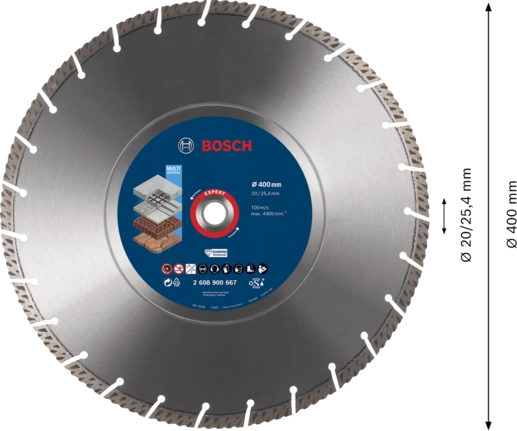 Disque à tronçonner multimaterial