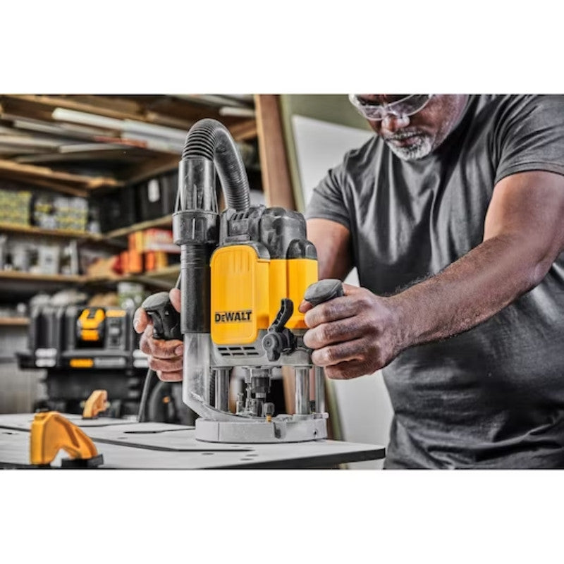 Défonceuse 2300 w ø 12 mm + var. dwe625kt-qs dewalt