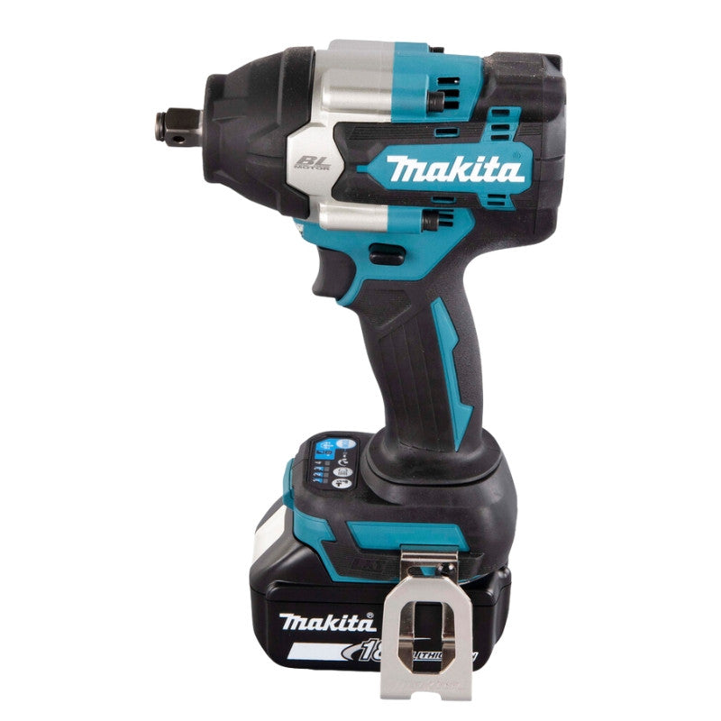 Boulonneuse à chocs 1/2" 18v lxt 2x5 ah en makpac dtw700rtj makita