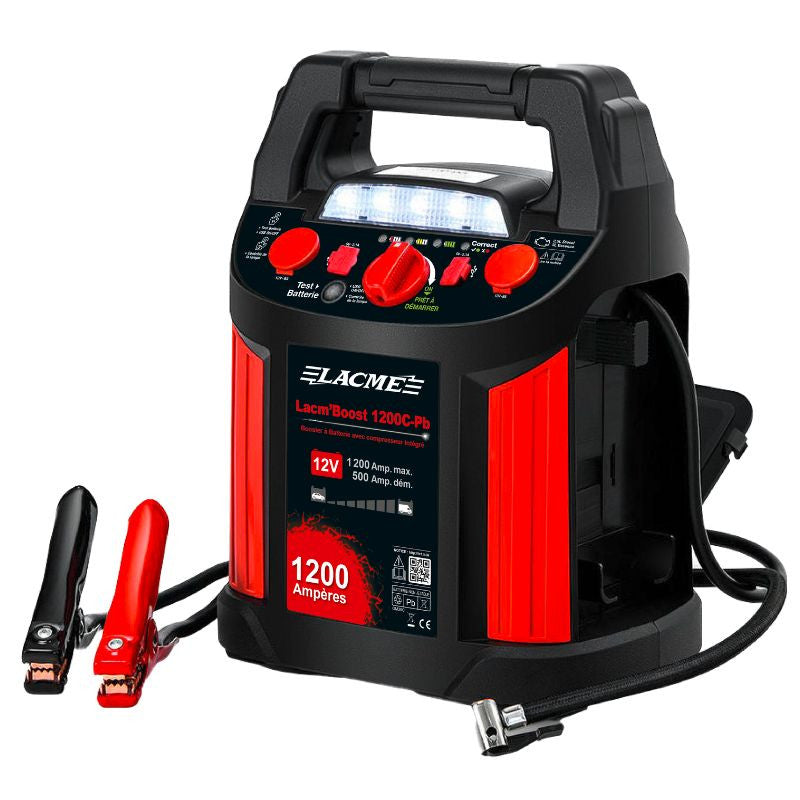Booster / chargeur 500a lacm'boost 1200c-pb 515050 lacme