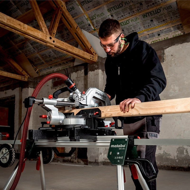 Scie à onglet radiale 1500w kgs 216 m 613216000 metabo