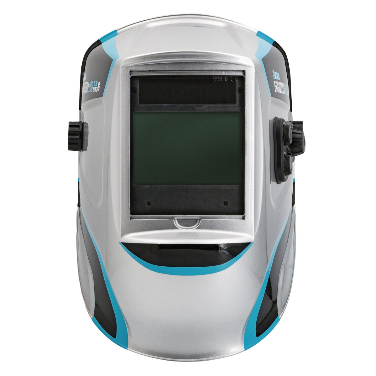 Masque de soudure lcd ergotech+ silver true color 068650 gys