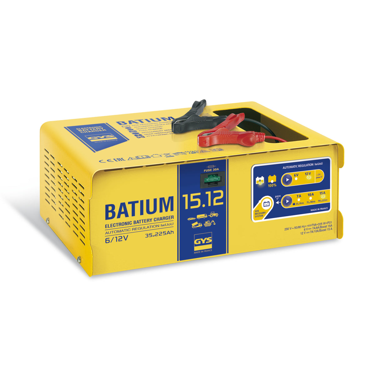 Chargeur automatique batium 15.12 024519 gys
