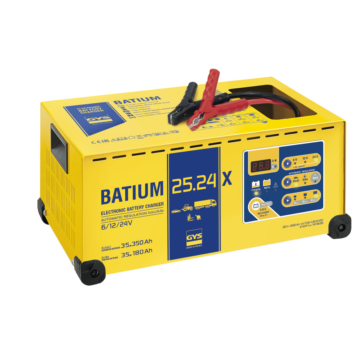 Chargeur automatique batium 25.24x 024830 gys