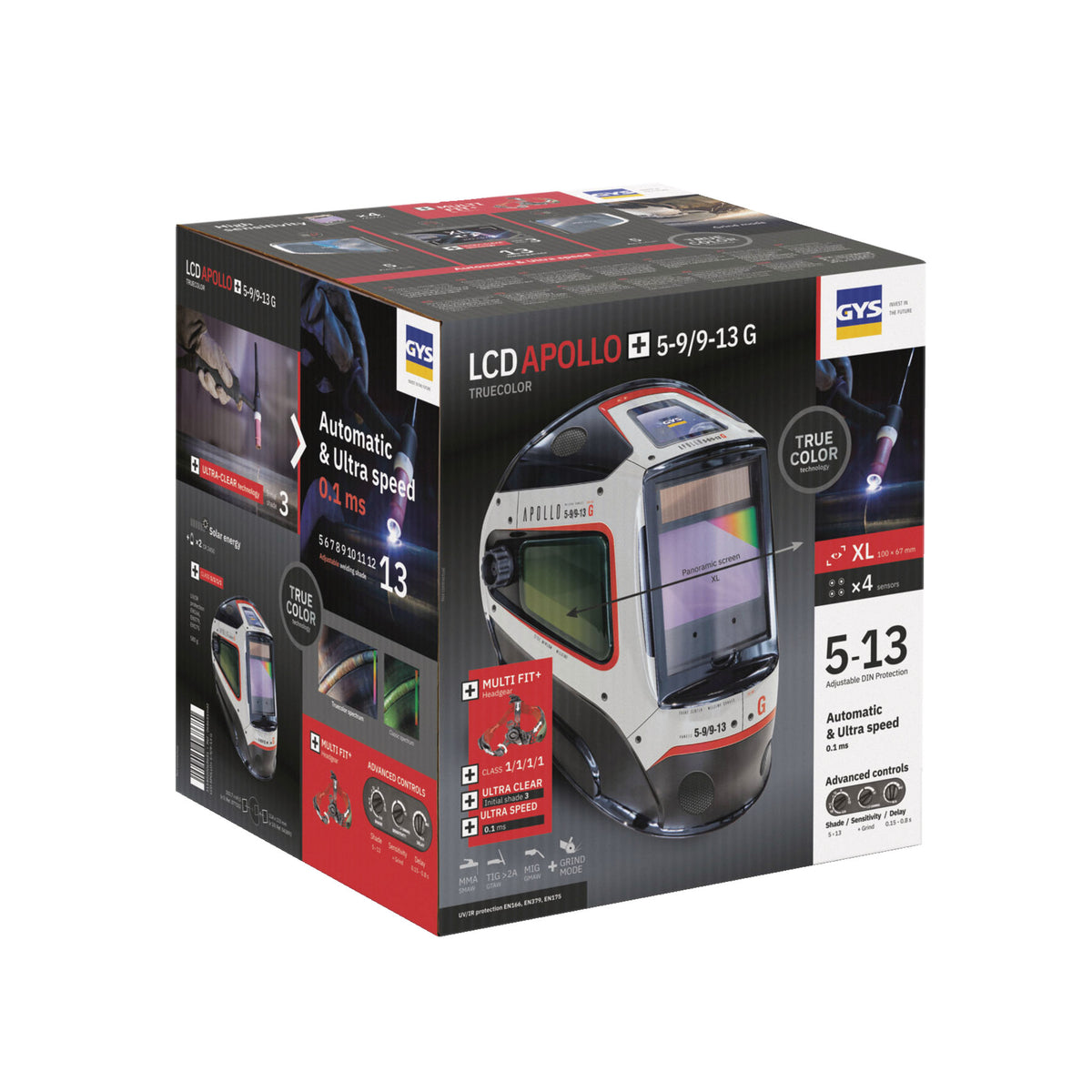 Masque lcd apollo+ 5/9-9/13 g true color 068681 gys